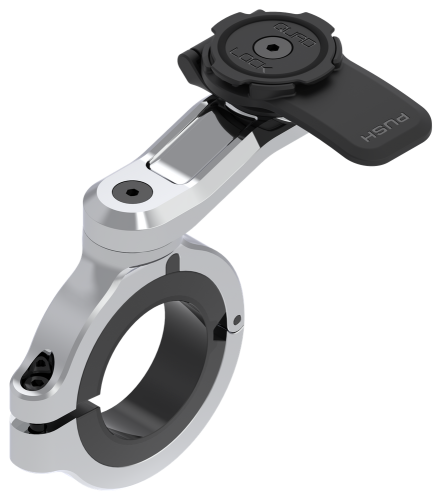 Chromowana podstawa montowana na kierownicy Quad Lock® PRO Duża