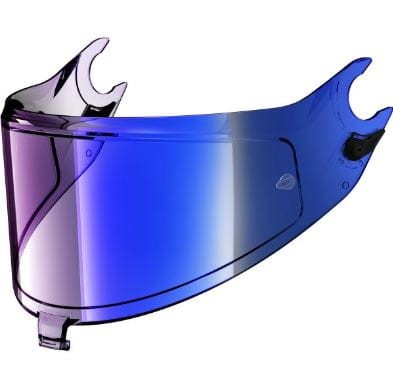 Szybka SHARK Spartan GT / Spartan RS - lustrzana niebieska pod Pinlock