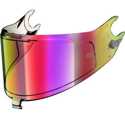 Szybka SHARK Spartan GT / Spartan RS - lustrzana tęczowa pod Pinlock