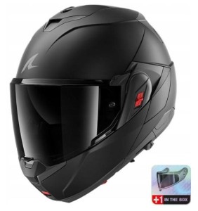 Kask szczękowy SHARK OXO Dark Shadow + Ciemny Wizjer