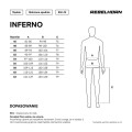 Spodnie Rebelhorn Inferno Black/White/Flu