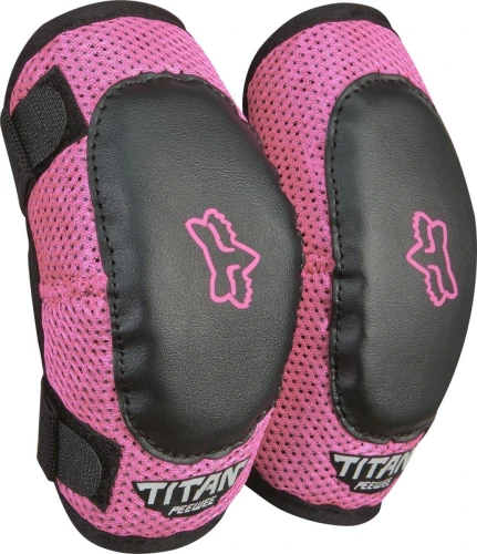 OCHRANIACZ ŁOKCI FOX JUNIOR PEEWEE TITAN BLACK/PINK YOS
