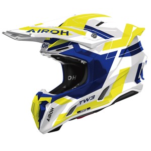 Kask Airoh Twist 3 Dynasty Blue Yellow