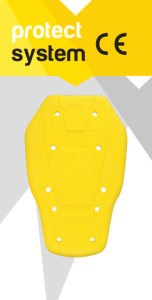 OCHRANIACZ PLECÓW PRO-TEC SW-253-A YELLOW M (420MM)