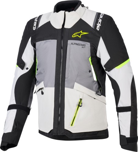 Kurtka Alpinestars ANDES Drystar v4 Grey/Fluo Yellow