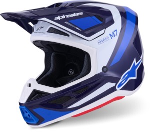 Kask off-road Alpinestars S-M7 RISE | blue