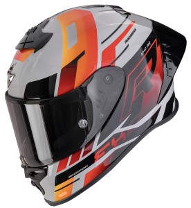 Kask Scorpion EXO-R1 EVO II ADRENALINE | grey-red-orange