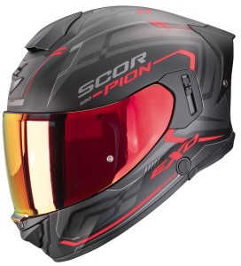 Kask Scorpion EXO-530 Air SLOPE | matt black-red