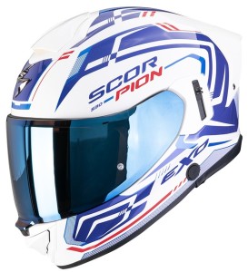 Kask Scorpion EXO-530 Air SLOPE | white-blue