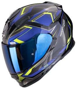 Kask SCORPION EXO-491 ZUMO | blue-yellow