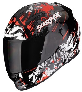 Kask SCORPION EXO-491 SPECTOR | black-red