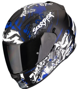 Kask SCORPION EXO-491 SPECTOR | black-blue