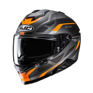 Kask HJC I71 Zest | matt grey-orange