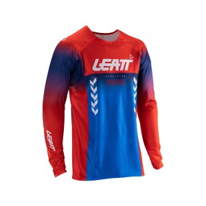 BLUZA OFFROADOWA LEATT MOTO 5.5 ULTRAWELD ROYAL BLUE RED XXL