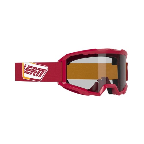 GOGLE LEATT VIZION 2.5 90 VLT RUBY RED CLEAR OS