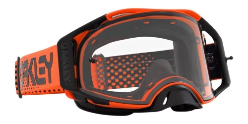 Oakley gogle Airbrake MX Moto Orange B1B with Clear visor
