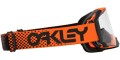 Oakley gogle Airbrake MX Moto Orange B1B with Clear visor