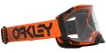 Oakley gogle Airbrake MX Moto Orange B1B with Clear visor