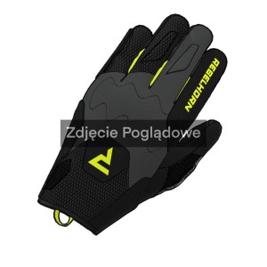 Rękawice damskie Rebelhorn Core Black/Fluo