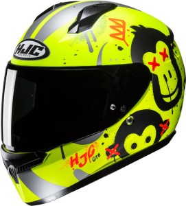 Kask dziecięcy HJC C10 Youth GETI | fluo-yellow