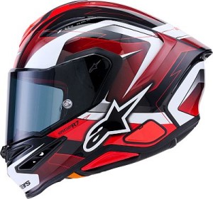 Kask Alpinestars Supertech S-R7 Kinetis | red