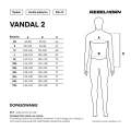 Kurtka Rebelhorn Vandal 2 Black/Red