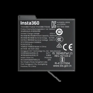 Insta360 X6 Xtreme Battery
