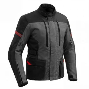 Kurtka Broger Overland Black/Red