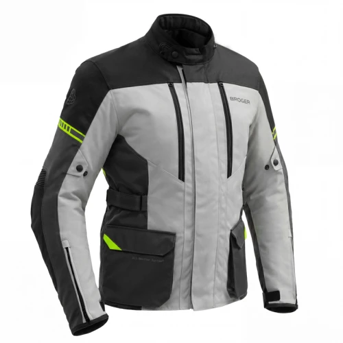 Kurtka Broger Overland Black/Fluo