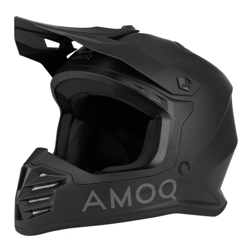 Kask AMOQ Meteor V2 Junior Black Matt