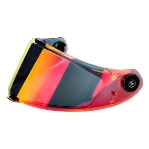 Wizjer Scorpion EXO-RACE KDS-F-04 | lustrzana czerwona