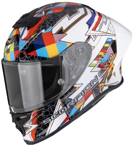 Kask Scorpion EXO-R1 EVO II Pouls | white-multicolor