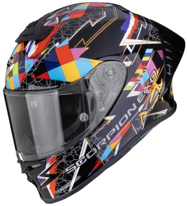 Kask Scorpion EXO-R1 EVO II Pouls | black-multicolor