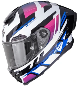 Kask Scorpion EXO-RACE Air FIM 2 Fury | blue-pink