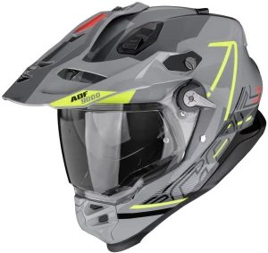 Kask Scorpion ADF-9000 AIR Summit Silver + II szyba