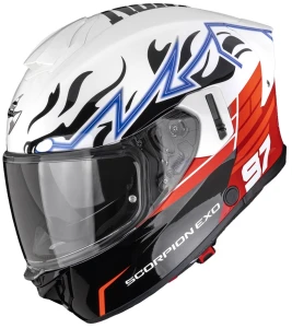 Kask Scorpion EXO-530 Air JSK 97 | white-red