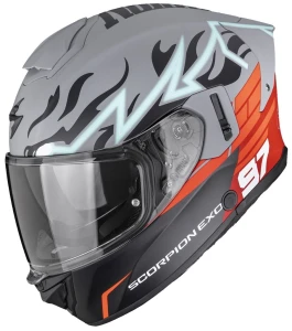 Kask Scorpion EXO-530 Air JSK 97 | grey-red