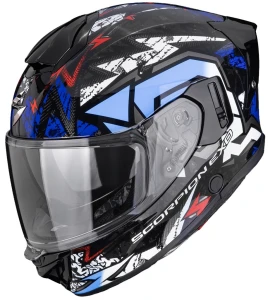 Kask Scorpion EXO-530 Air Meteor | black-blue