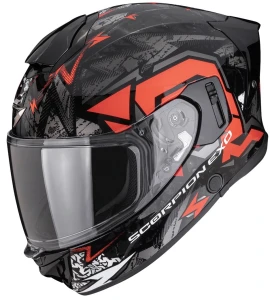 Kask Scorpion EXO-530 Air Meteor | silver-red