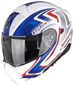 Kask SCORPION EXO-930 EVO Alpha | white-blue-red
