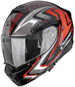 Kask SCORPION EXO-930 EVO Alpha | black-silver-red