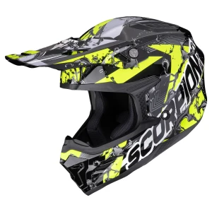 Kask off-road Scorpion SMX-10 Gasoline | black-yellow