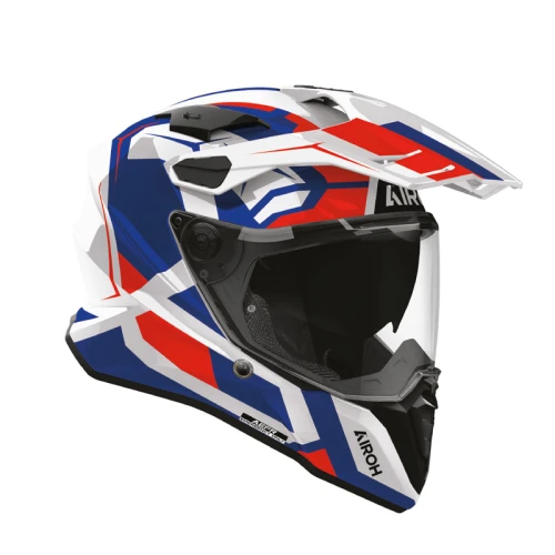 Kask AIROH COMMANDER 2 Polar Blue/Red