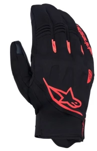 Rękawice Alpinestars FASTER V3 Plasma Drystar | black-fluo red