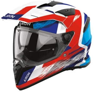 Kask Airoh Badx-x Airspeed | blue-red