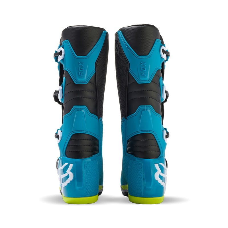 BUTY FOX COMP BLUE/YELLOW - Sklep motocyklowy 4motos.pl
